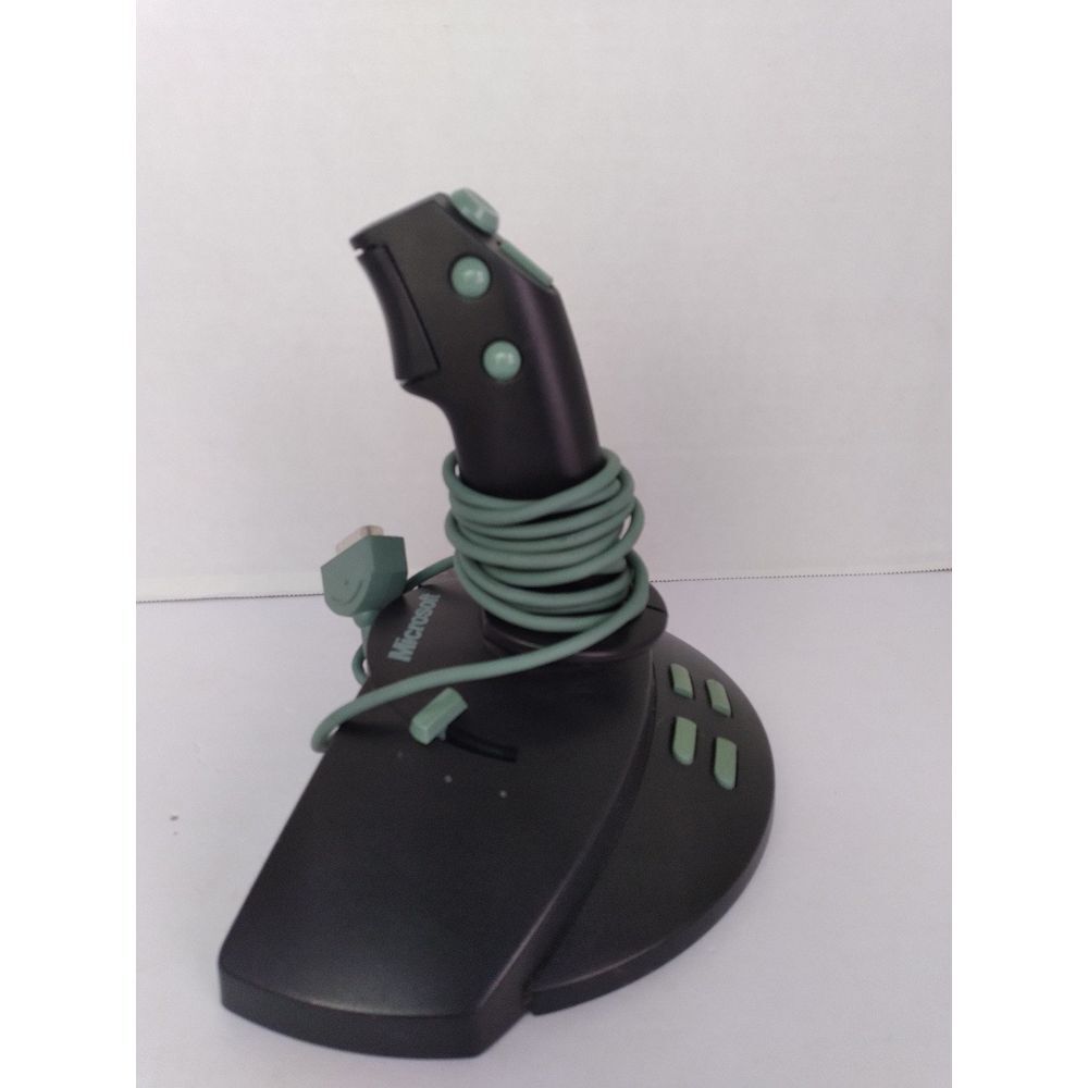 Vintage Retro Gaming Joystick Controller Serial Port DB9 PC Flight Simulator